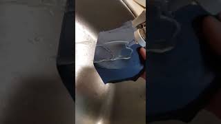 銀纖維活性碳抗菌口罩防水測試