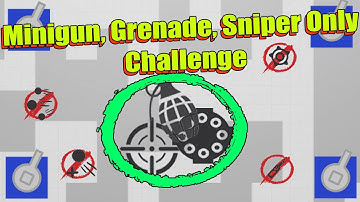BLOCKTANKS.IO: MINIGUN, GRENADE, AND SNIPER ONLY CHALLENGE