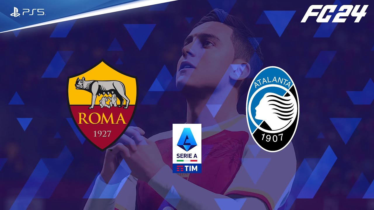 FC 24 | Roma - Atalanta | Serie A 2023/24 Match Sim [4K60]