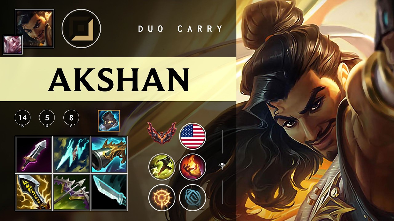 Akshan ADC vs Ezreal - NA Grandmaster Patch 26.03