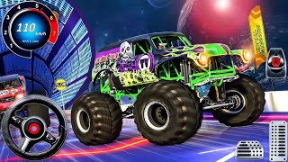 Monster Truck Vs Ramp! Impossible Stunt Challenge Monster flies on huge ramp! | Ramp Car Stunts