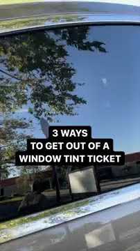 Got A Window Tint Ticket? @LawByMike #Shorts #police #law