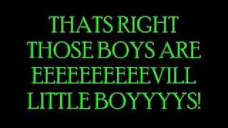 Phineas and Ferb- EVIL BOYS Lyrics FULL VERSION