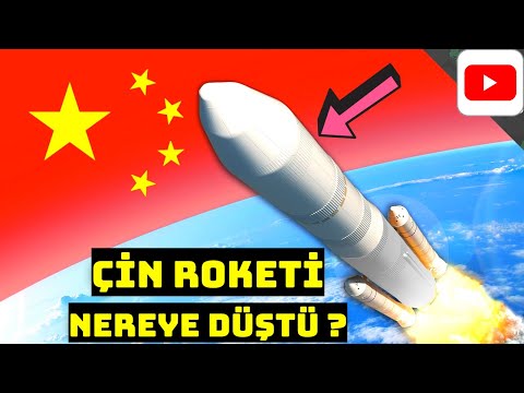 Çin Roketi Hint Okyanusu'na Düştü !!!