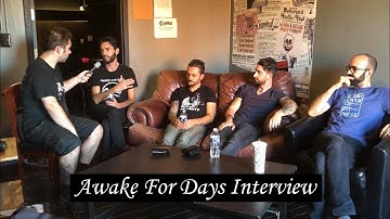 Awake For Days ( First U.S. Tour ) interview & live performance by Michael Nagy