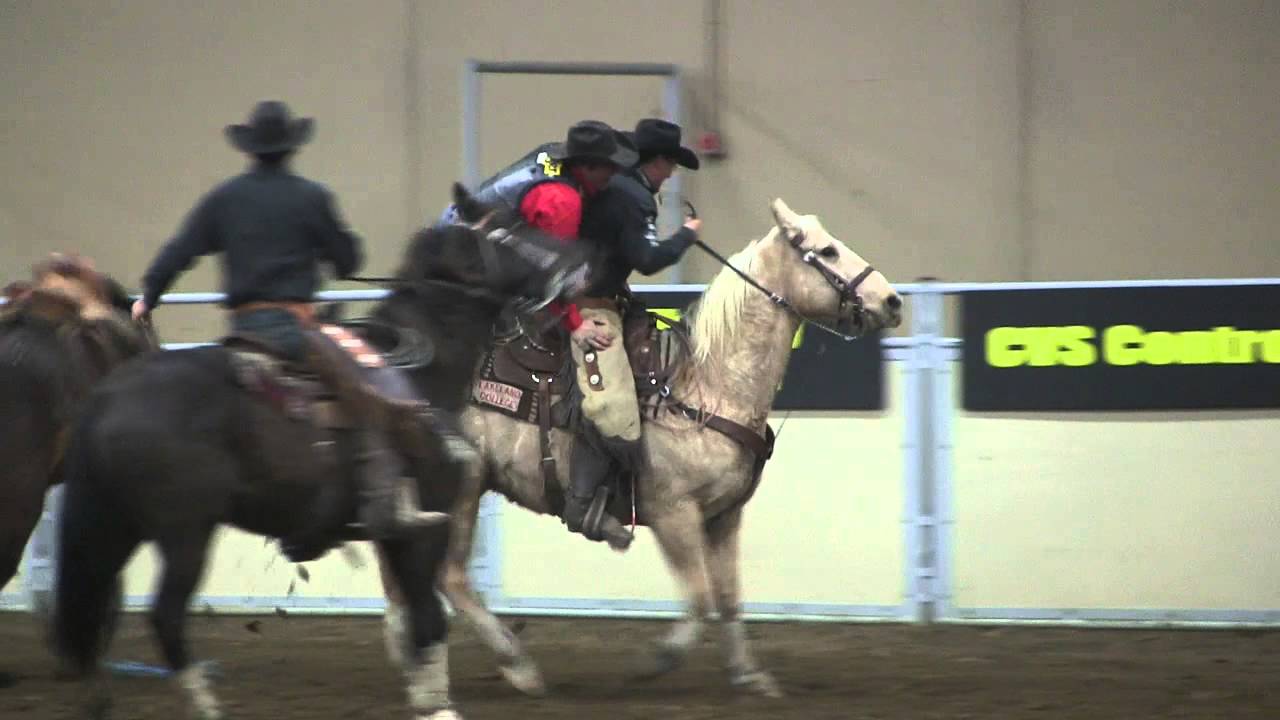 Jeremy Harden 75 in the Saddle Bronc at Canada's 2012 Ultimate Cowboy Challenge in Ponoka, AB