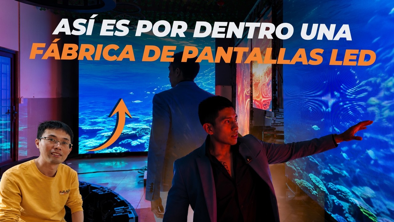 48 HORAS PRENDIDAS: así se inspecciona una orden de $24.000 USD en pantallas LED en China