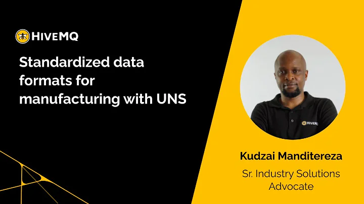 Standardized Data Formats for Manufacturing with UNS