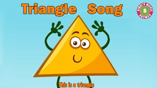 Triangle Song | Learn Shapes song for kids | Triangle Song For Kids | Nursery Rhymes Resimi