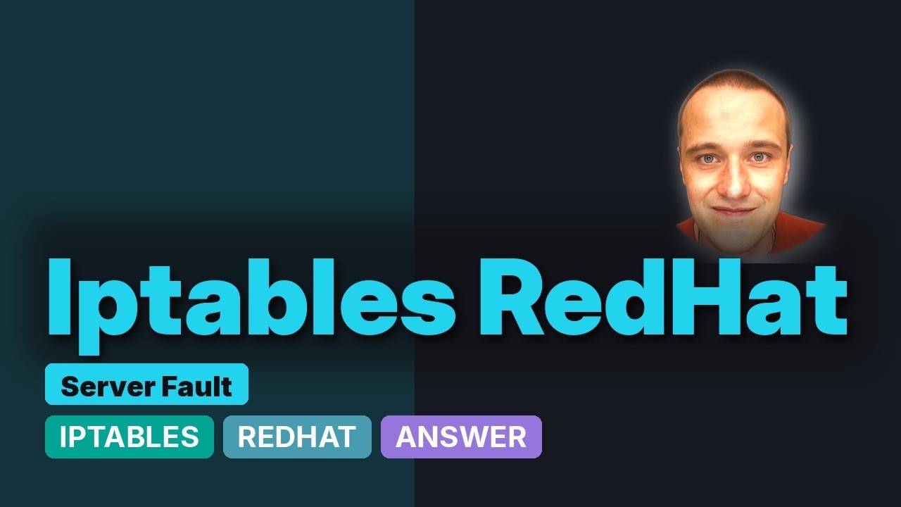 Iptables port redirection - why need to open both ports? - YouTube