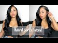 EASY NATURAL SEW-IN FROM START TO FINISH | Longqi Hair