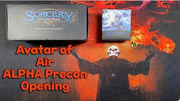 Sorcery TCG - Avatar of Air Alpha Precon Opening!