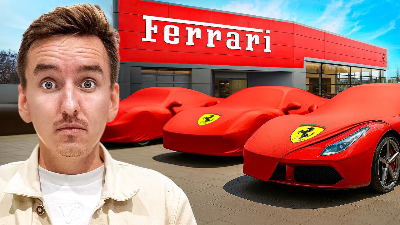 BUYING 3 FERRARIS IN 1 DAY!!!