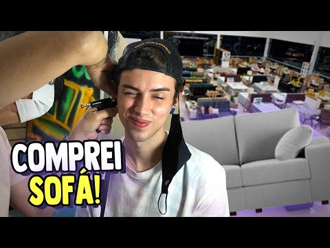 COMPREI UM SOFÁ! *Morando Sozinho*