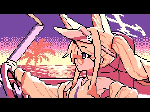 [ 8bit ] 水着セイア メモロビ [ FamiTracker 2A03 + VRC6 ]