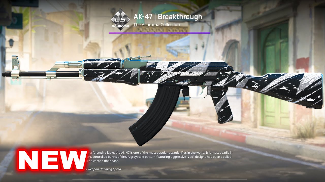 HOLY SHIT!!! THIS NEW AK47 IS INSANE🔥🔥- CS2 AK47 Breakthrough Ingame Showcase - ACHROMA Collection