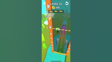Stunt Rails Rush - Level 50 game-play