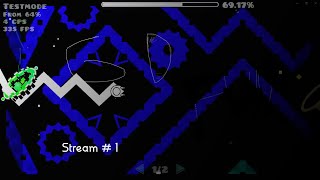 Geometry Dash Clearing the EDL Homicide today/ Pizza Man attempts (best True 2am)