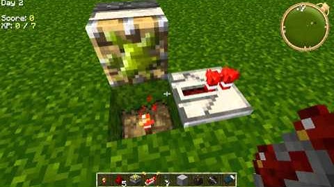 Minecraft Furnace Trap! TUTORIAL