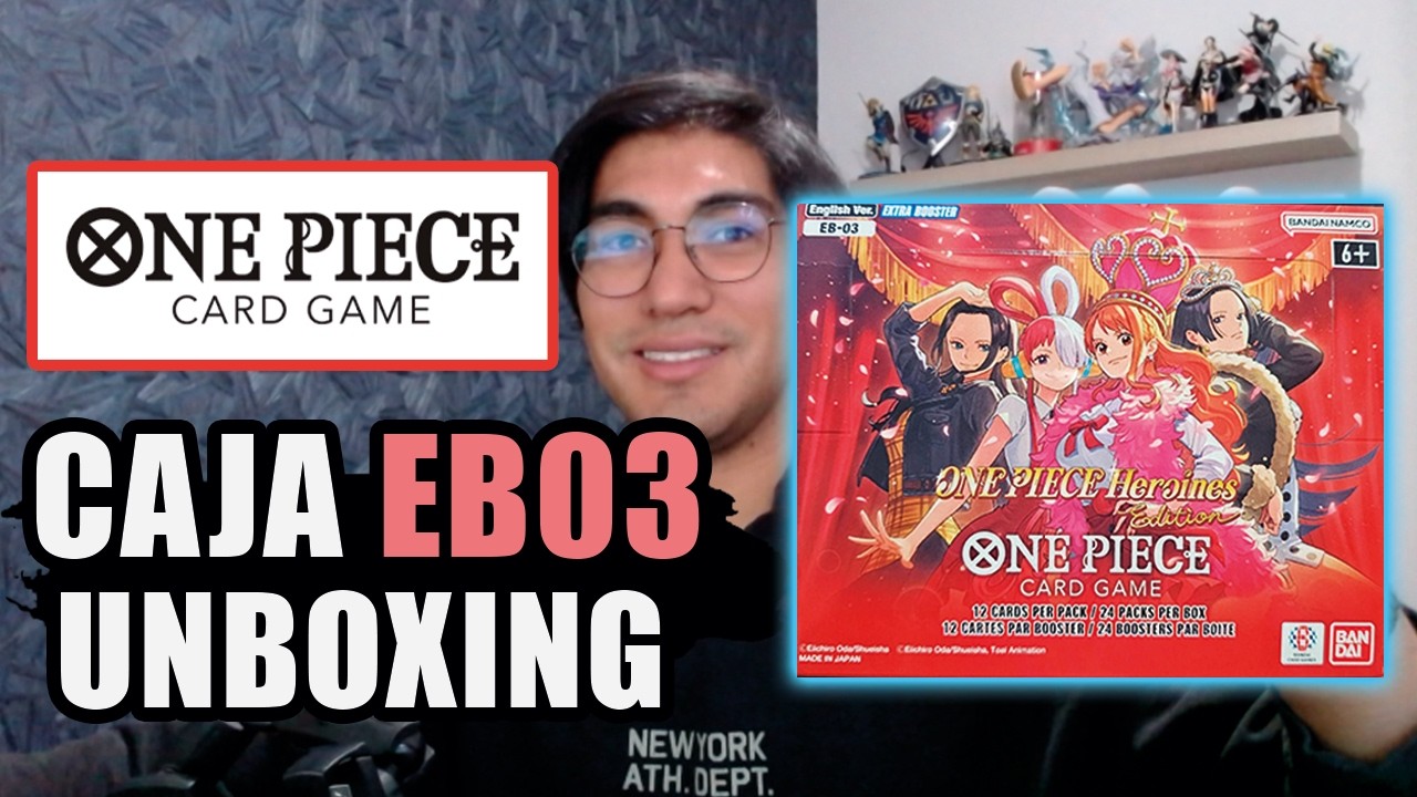 PRIMERA CAJA de ONE PIECE EB03 HEROINES ✨ Unboxing Español