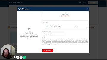Upload a Document in the Job Configurator