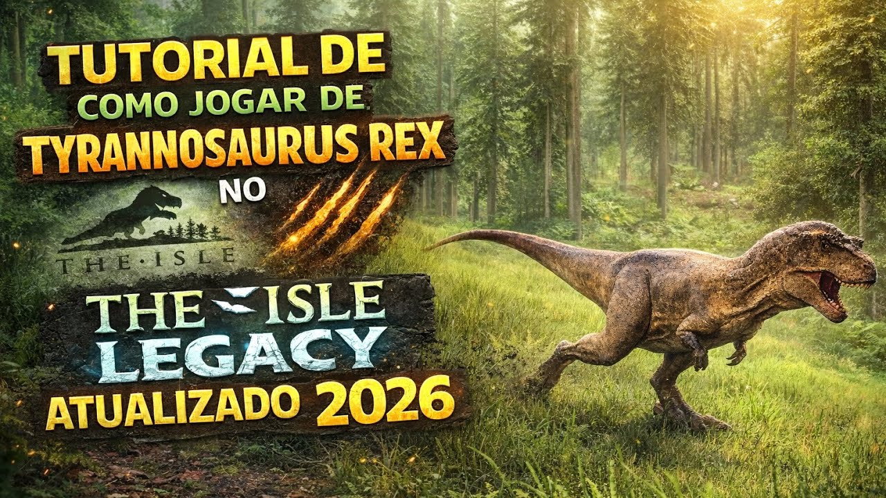 👉 Como Jogar de Tyrannosaurus Rex no The Isle Legacy (Atualizado 2026 ...