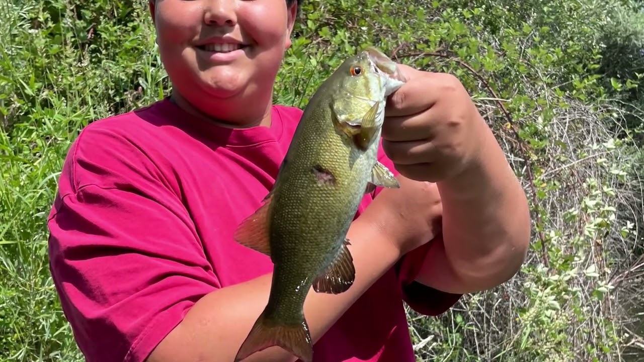 Bass fishing on the Snake River!! Idaho bass! Fishing with the Davis Crew!!