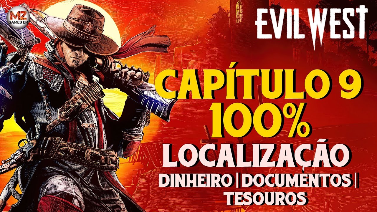 EVIL WEST | CAPÍTULO 9 100% Localização Todos Colecionáveis - (Dinheiro, Documentos, Tesouros)