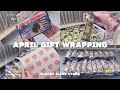 ‪꒰ ラッピングASMR ꒱‬ ４月のおまけの梱包動画 🌸*･