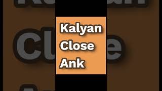 Kalyan Game Dt 532022 Close Ank