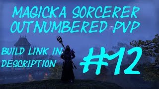 Magicka Sorcerer 1vX & Outnumbered PVP #12 - ESO Clockwork City