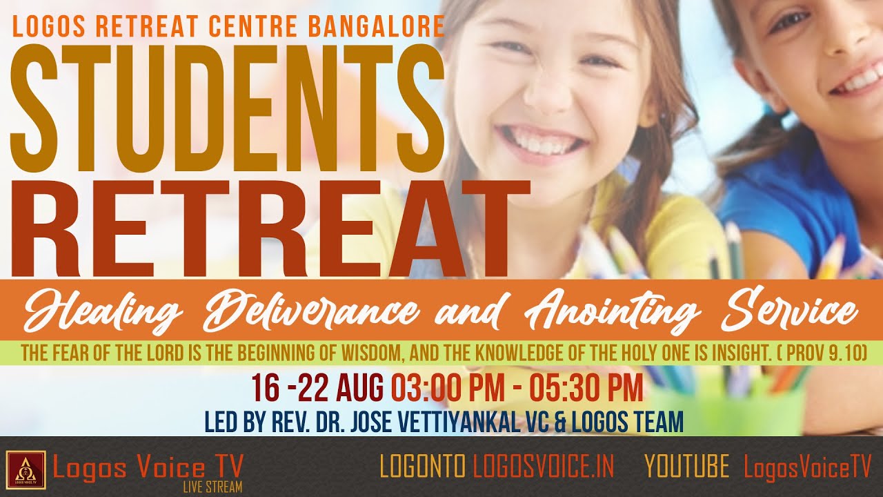 Students Retreat 21 Aug 21 Logos Retreat Centre Bangalore Youtube Students Retreat 21 Aug 21 Logos Retreat Centre Bangalore Youtube