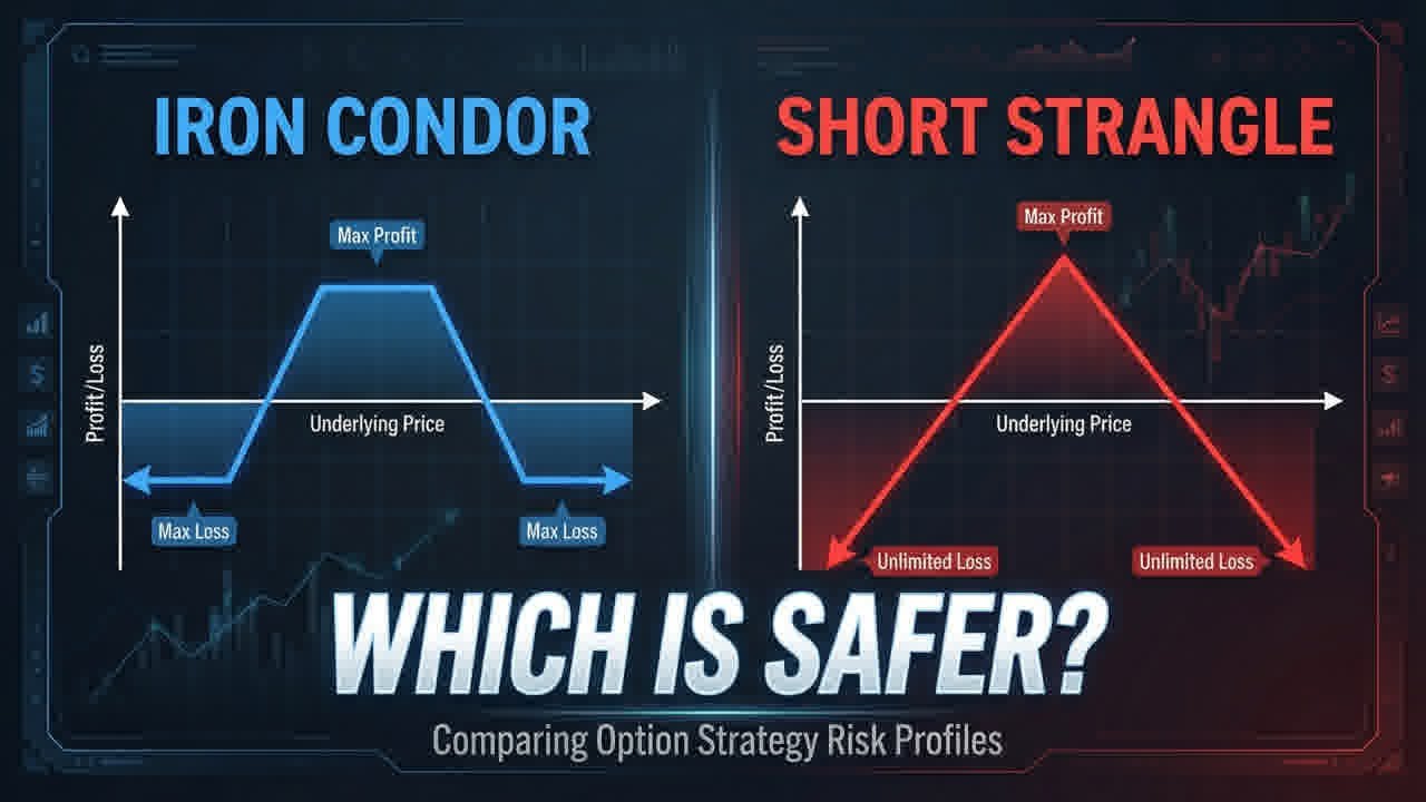 Iron Condor vs Short Strangle: Options Strategy Comparison & Risk Guide