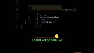 Star pattern program in java -3