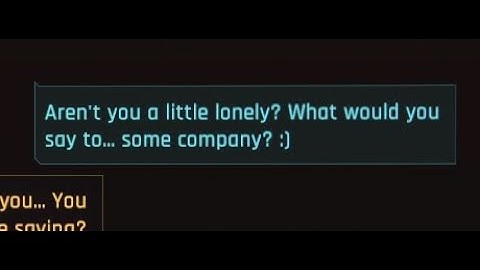 Flirting with Takemura  - Cyberpunk 2077