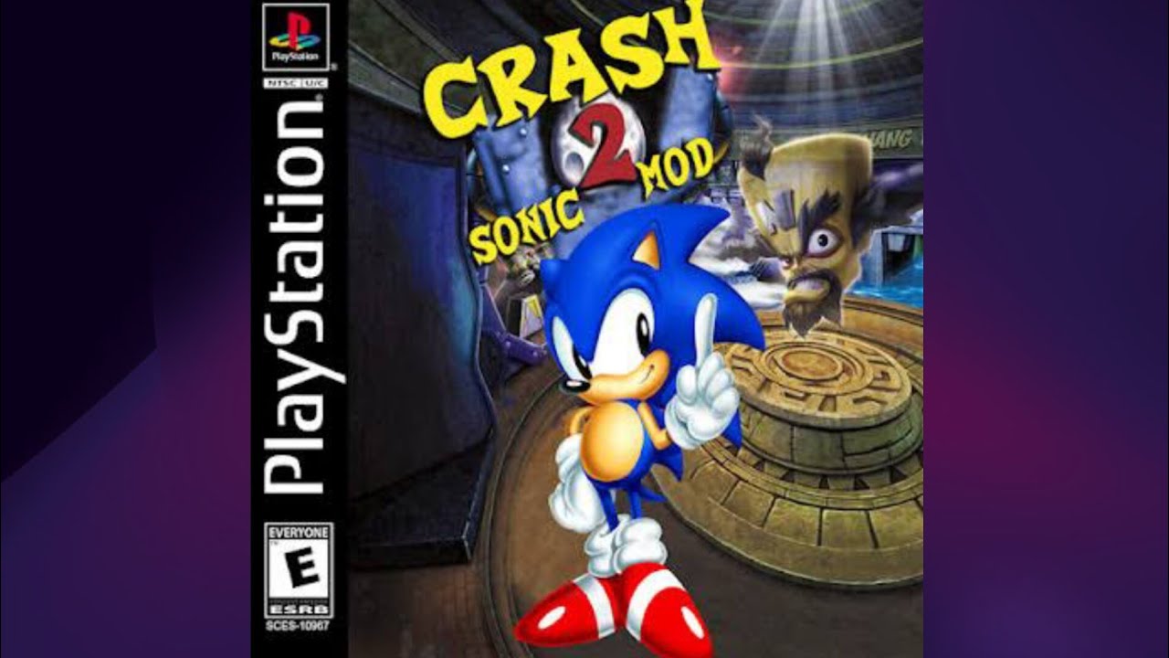 Crash 2 - Sonic Mod (Hack) [PS1]: Gameplay | Victor Leal Games
