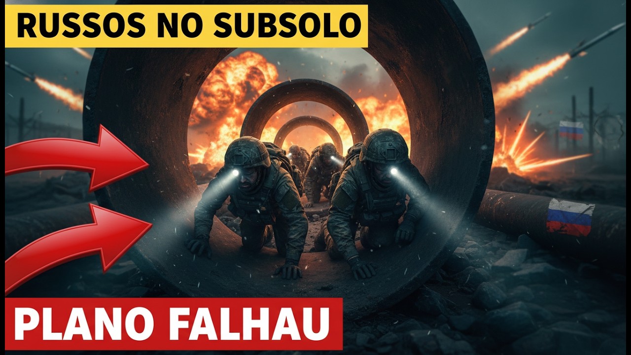 A INFILTRAÇÃO SUBTERRÂNEA: O Erro Fatal dos Russos em Kupiansk