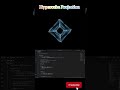 Hypercube Projection #webdesign #reels #coding #python #viral #programming #javascript #css #shorts
