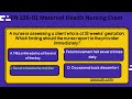 PN 136 01 Maternal Health Nursing Exam