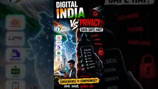 Digital India vs Privacy ⚠️ | Kya Aapka Data Safe Hai? #news #shorts