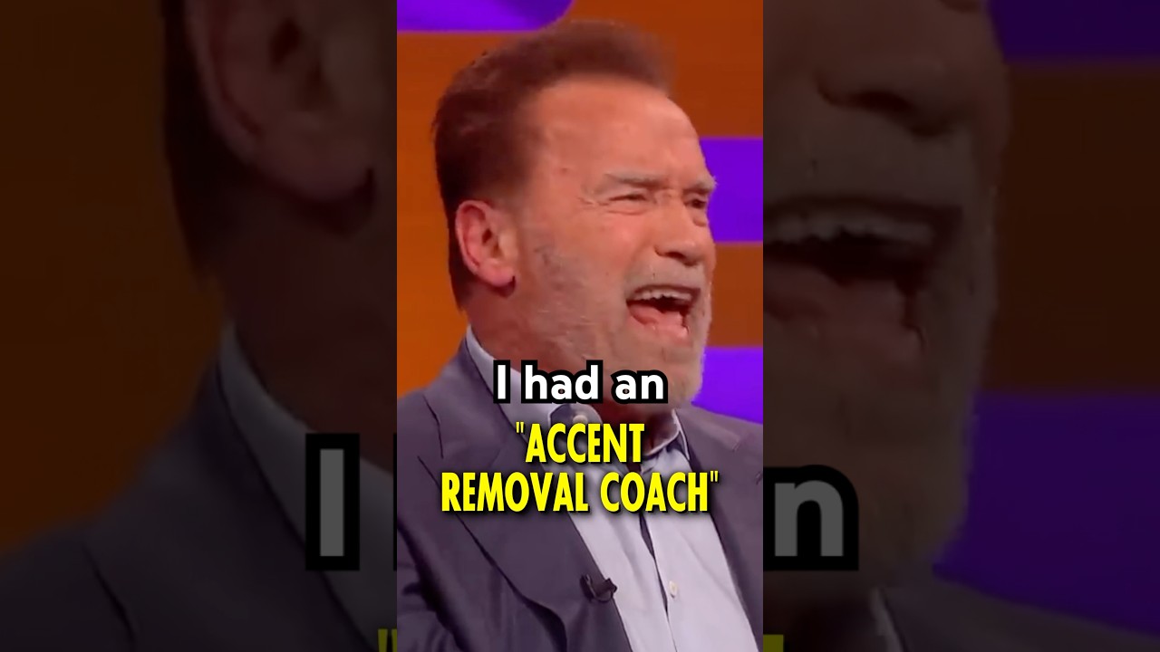 Schwarzenegger tries to lose his Accent?! 😳