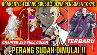 Draken Vs Terano Sousu 1 Dari 3 Dewa Penguasa Tokyo Merekrut Terano Tokyo Revengers Chapter 210 Youtube