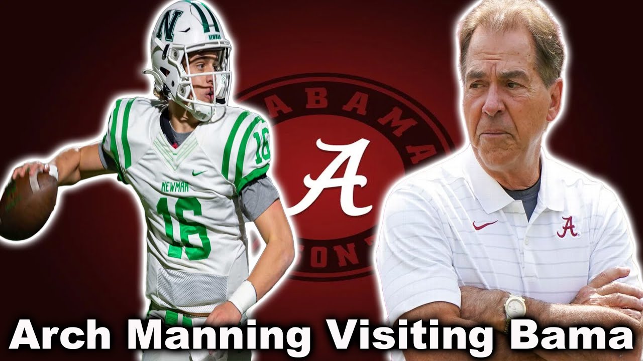 Arch Manning Update! Can Alabama Football land a MAJOR Recruiting Win?
