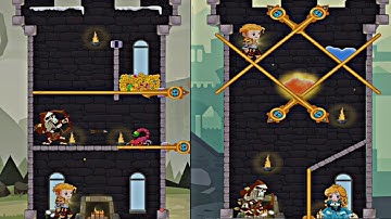 How to loot Pin Pull & Hero Rescue Gameplay Android Game #iqtest #howtoloot