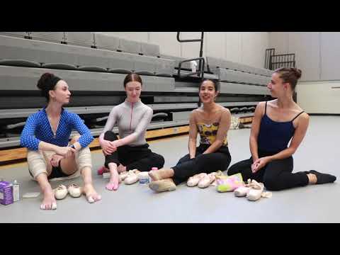 A Look Inside the Dancers' Pointe Shoes