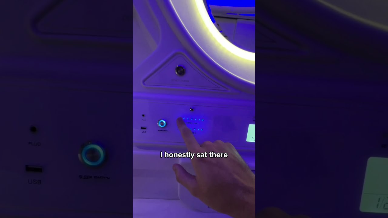 What It S Like To Sleep Inside A 12 Space Capsule 