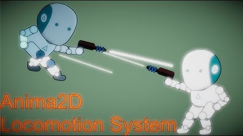 Unity3D Anima2D Locomotion System