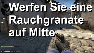 CSGO Operation Riptide - Werfen Sie eine Rauchgranate auf Mitte (Inferno) - Gewichtsschwerpunkt