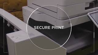 How To Secure Print on a Canon imageRUNNER ADVANCE DX