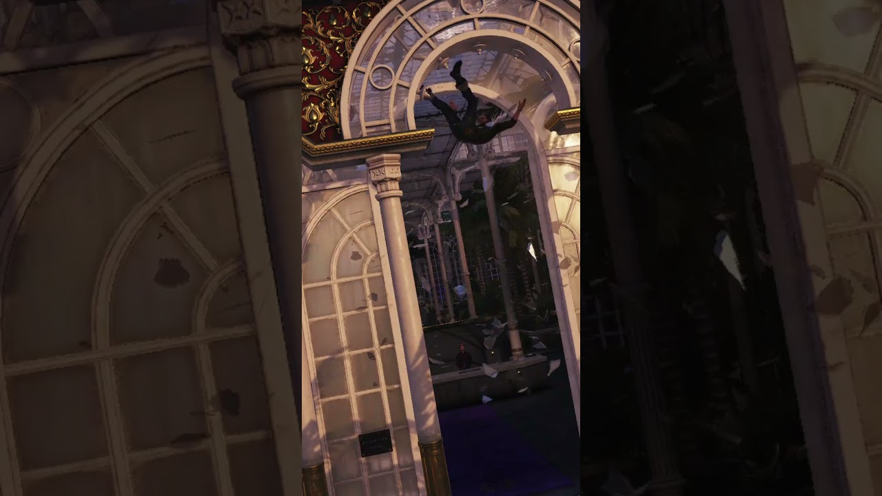 Eliminating Jordan Cross by pushing in Hitman